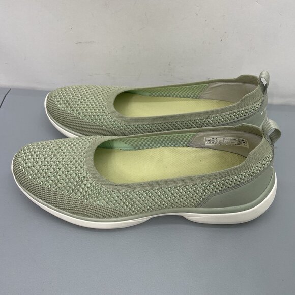 Vionic Kallie Loafers Shoes Walking Comfort Casual Knit Slip On Green Womens 7.5 - Picture 7 of 13